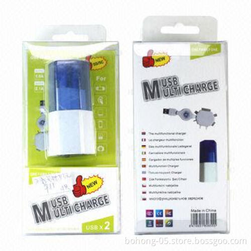 Lipstick USB Travel Charger, MOQ: 500pcs